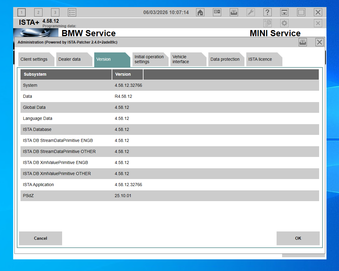 bmw ista plus 4 58 12 programming data 4 58 12 fulle46garage.pl